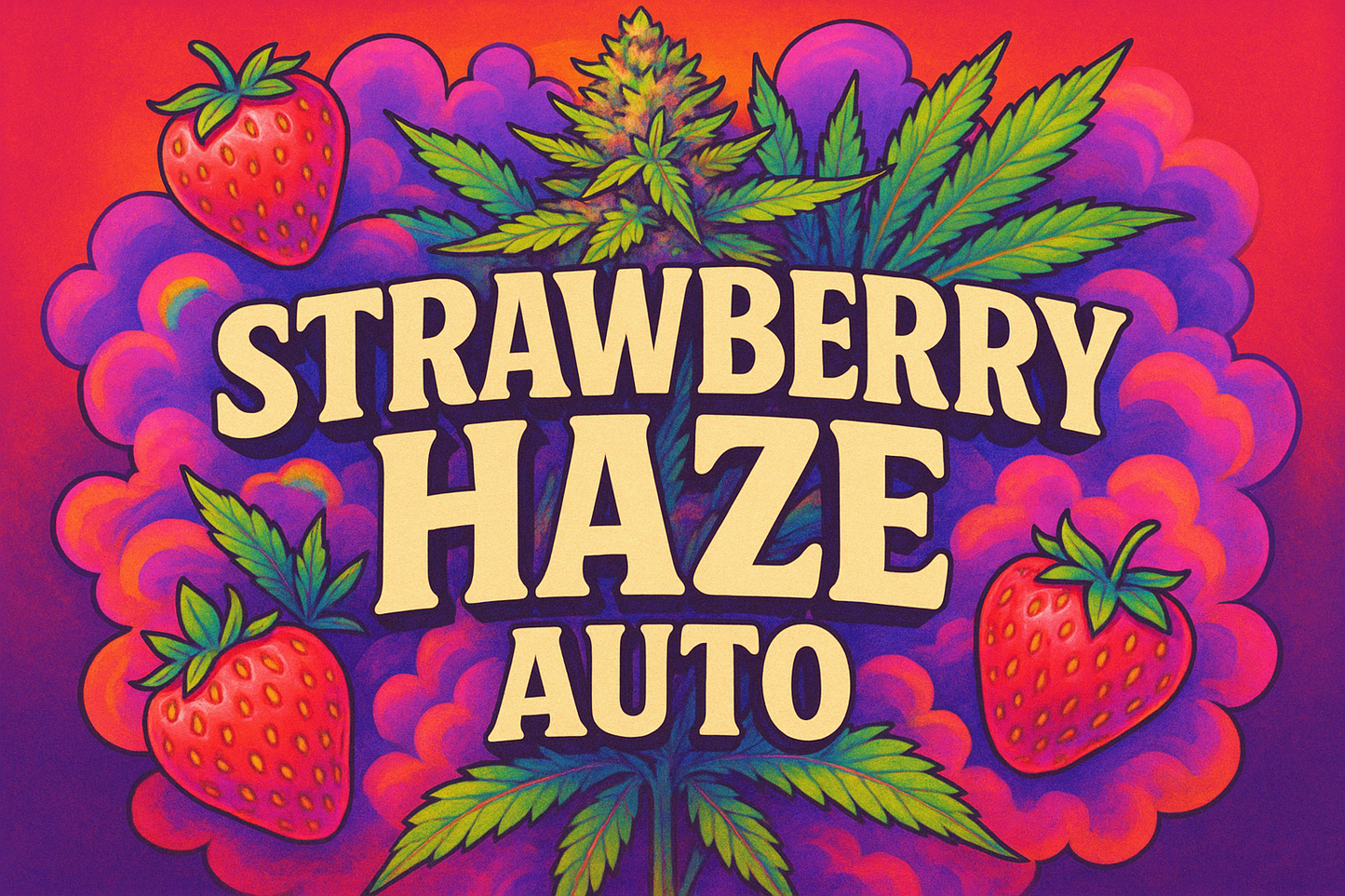 Strawberry Haze Auto Colorful